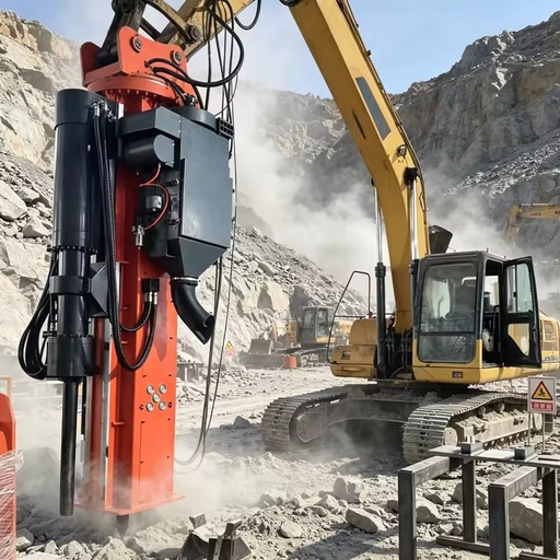 Customizable Integrated Rock Drill Splitter Hydraulic Rock Splitting Rig