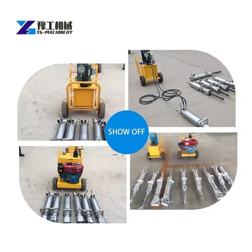 Adjustable Splitting Stroke Rock Splitter for Diversified Depth Rock Layer Separation Construction Needs