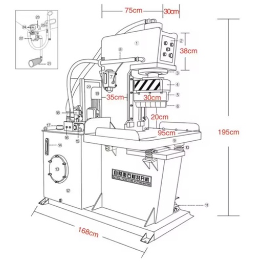 Hydraulic Stone Splitter Automatic Granite Marble Natural Rock Face Splitting Machine Veneer Cutting for Landscaping