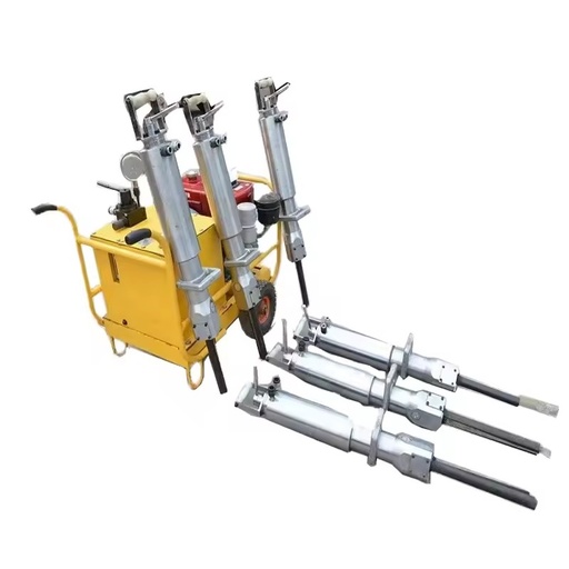 Diesel Engine Powered PLC Controlled High Efficiency Hydraulic Rock Splitter Quarry Stone Cutting Machine Concrete Block