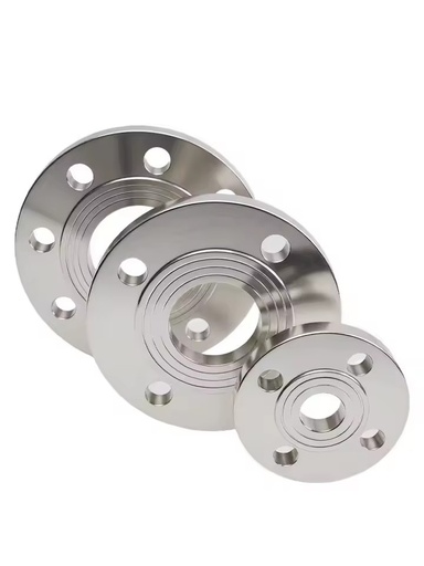 High-Quality 304 316 Stainless Steel Flat Welding Flanges, Large-Diameter Plate Flanges