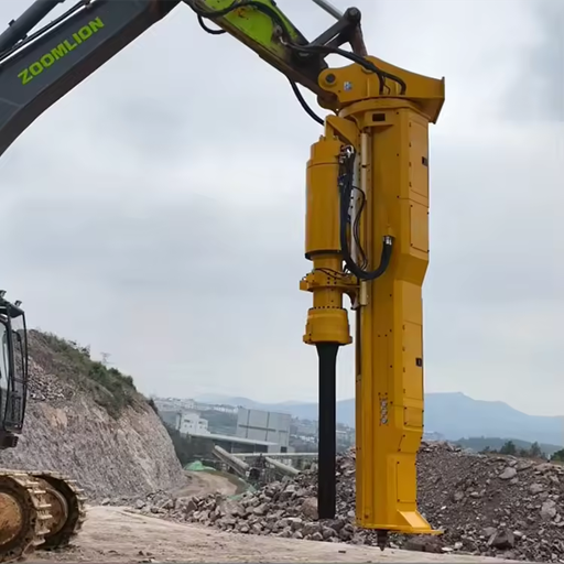 Excavator Mounted Rock Splitter Integrated Hydraulic Rock Drill and Splitter Machine for Rock & Quarry Stone Cutting