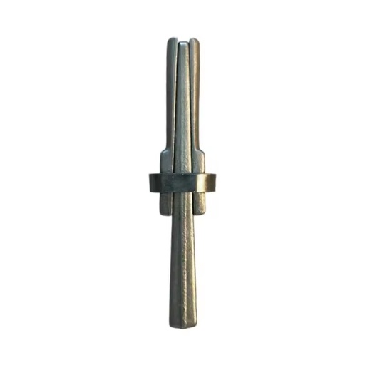 Heat Treated Plug and Feather Rock Splitter for Secondary Breaking of Large Boulders and Stone