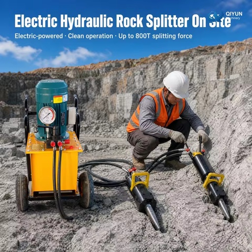 Demolition Wedge Type Rock Splitter Hydraulic Large Rock Splitting Machine for Mining Machinery