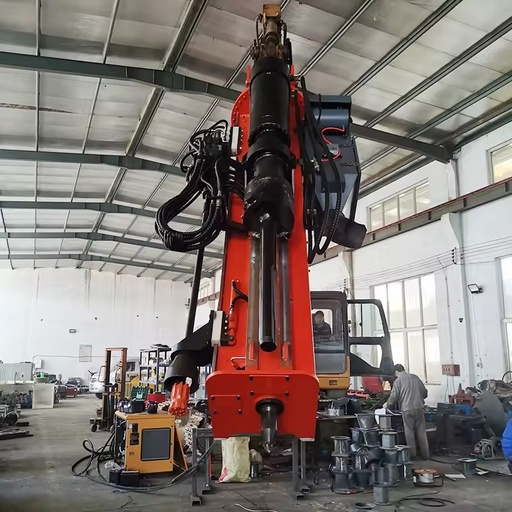 Integrated Hydraulic Rock Drill and Splitter Attachment Rock Splitter Drilling and Splitting Machine for Excavator