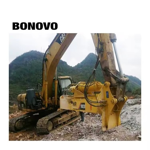 Excavator Rock Drill Splitter Attachment with Pump & Motor 8000 Tons Splitting Force for >25 Ton Excavators