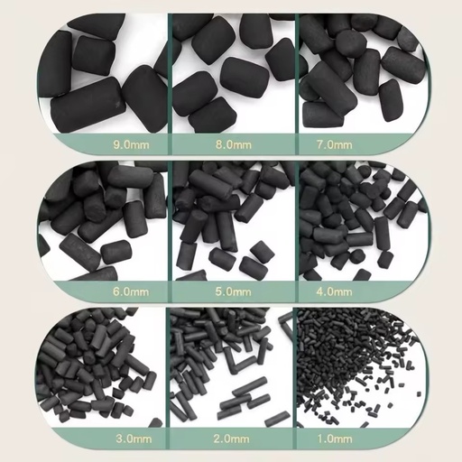 High Adsorption Columnar Activated Carbon Pellets for Gold Refining Wastewater Treatment Air Purification