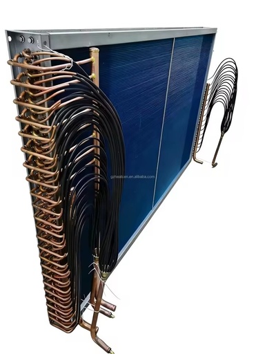 Customized 5/8" Refrigerator Copper Tube Fin Coil Condenser Evaporator High Energy Efficiency Leakproof Eco-Friendly for