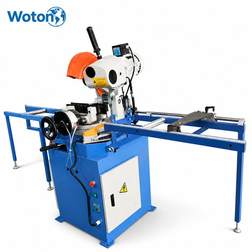 Woton MC-315A Semi-Automatic Water Jet Cutting Machine for Stainless Steel/Aluminum Alloy/Carbon Steel Pipes 6mm Cutting