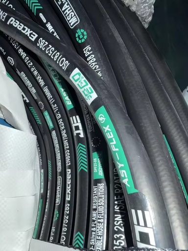 Top Factory Ultra Long Life Industrial High Pressure Hydraulic Rubber Hose Air Petroleum Water Gas Fuel Hose Manufacturer