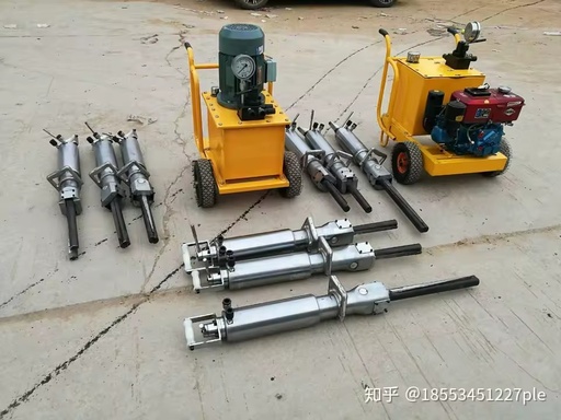 Quarry and Mining Rock Breaking Hydraulic Wedge Splitter Rock Splitting Machine for
