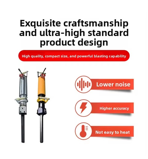 High Power Hydraulic Rock Splitting Machine Static Vibration-free Mining Equipment Tunnel Concrete Splitting Rod