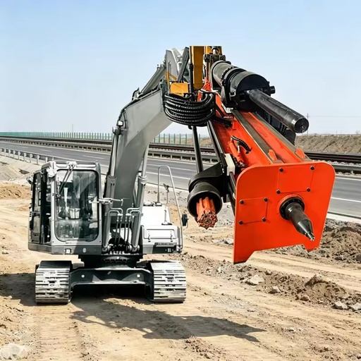 Excavator Rock Splitter With 1500mm Drill Depth for Deep Hole Rock Splitting