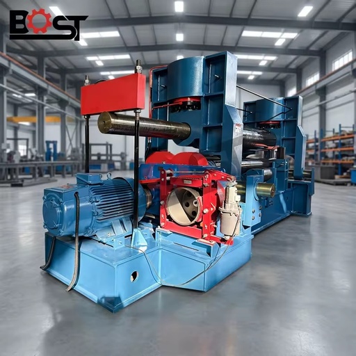 3 Rollers Metal Round Plate Bending Machine 3 Roll PLC Controlled Plate Rolling Machine for 20mm Steel Construction Use