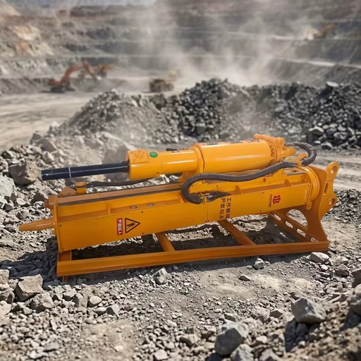 Non-blasting Hydraulic Rock Drill Splitter with Engine Motor & Pump for Excavator-Mounted Use Good Price for Asia