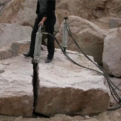 Industrial-Grade Hydraulic Piston Rock Splitter for Large-Scale Mining & Demolition Works