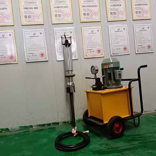 Integrated Manual Powerful Riffle Nonexplosive Hand Gasoline Hydraulic Wedge Piston Stone Hard Rock Splitters for Sale