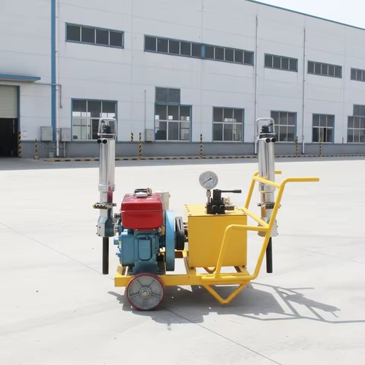 Single Person Operated Hydraulic Stone Splitting Machine for Small Scale Rock Breaking and Site Clearance