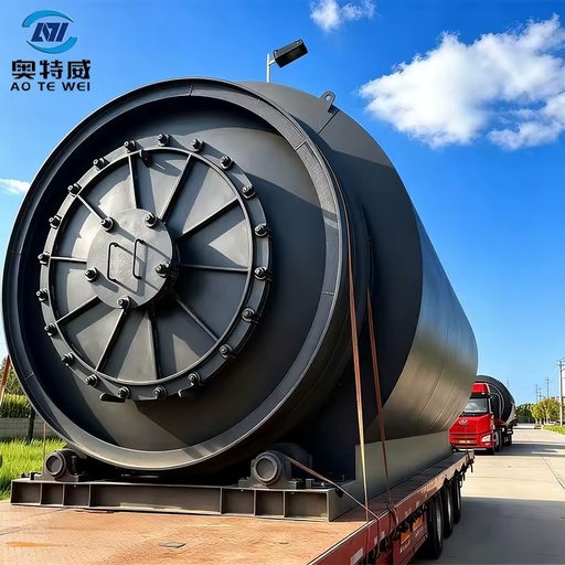 Formaldehyde Free Shredded Tires Petroleum Mud Oil Sludge Into Fuel Oil Intermittent Rubber Recycling Machinery