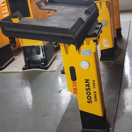 For SB30 Hydraulic Breaker Box Type Skid Steer Attachable Plate 1 Year Warranty Hoses Chisel Tool NITROGEN CYLINDER 2.5-4.5