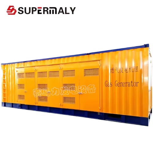 750kW Natural Gas Generator Set Containerized Biogas Power Equipment