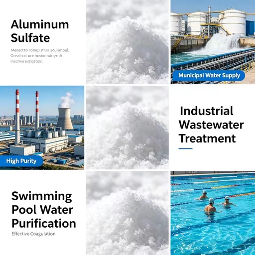Industrial-grade Iron-free Aluminium Sulphate Block Used As a Papermaking Filter Aid