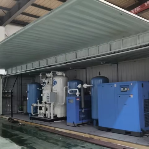 Gas Container Type Nitrogen Oxygen Gas Generation Equipment for Laser Cutting Industries Laboratory Used