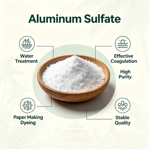 Factory Price Al2(SO4)3 Powder Leather Processing Chemical