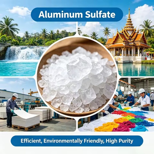 Bulk Buy Aluminium Sulphate Flakes Water Decolorizing Chemical