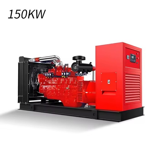 150KW CNG Generator Open Type Biogas 150kva Powered Electric Emergency Power Generation Machine Gas Generation Equipment