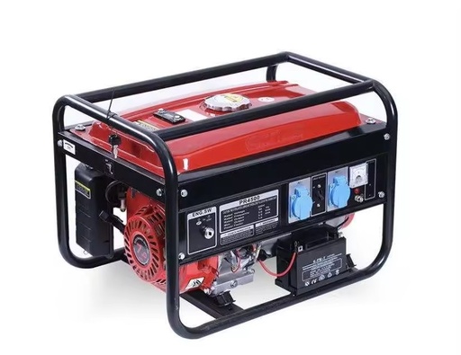 YHS 2kW 3kW 5kW 4-Stroke Open-Type Electric Start Gasoline Generator with Dual Voltage 110V 220V 380V Portable Home Use
