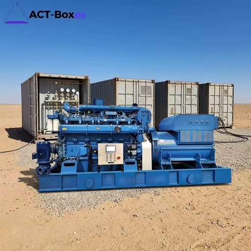800kW Natural Gas Generator for Pharmaceutical Manufacturing Plant Chemical Plant Reliable Power