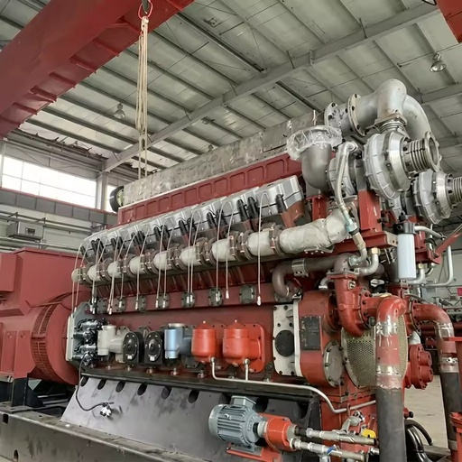 1200GFZ-PWJ 1200kW Biogas Generator Gas Genset Water Cooled 41% Efficiency Industrial Use 11kV 50/60Hz 24V DC Electric