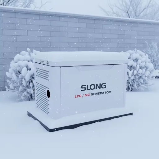 SLONG COLD WEATHER GENERAC TYPE LPG/Natural Gas 8KW Silent Remote Start Generator for Home Use