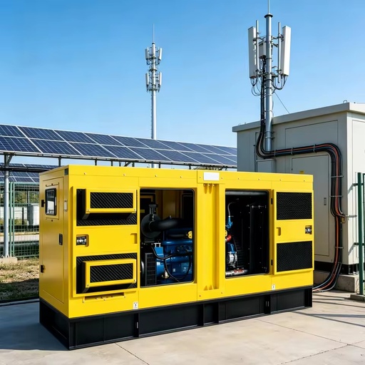 Canopy Type Diesel Generator Silent Genset Standby Power Solution Commercial Diesel Generator with ATS and Remote Monitoring