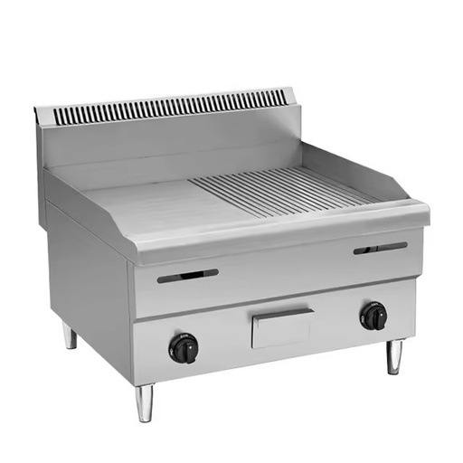 Commercial Induction Griddle Stainless Steel Gas Pancake Griddle Kitchen Gas Range burner Grate and Griddle