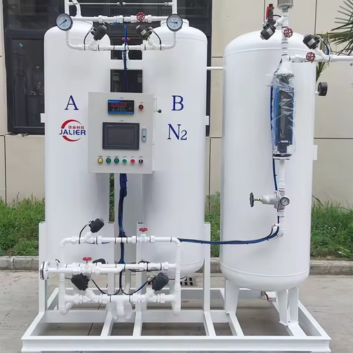 Factory Direct Supply 50Nm/h 99.9% Purity Nitrogen Gas Generator with PLC Control 220V Air Compressor for Cables