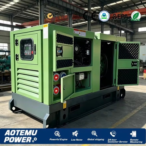 Heavy Duty 400kW 500kW Diesel Generator with Enhanced Cooling System Silent Type Auto Start ATS for Mining Site