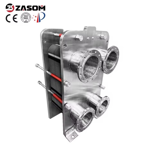 New Stainless Steel Plate Heat Exchanger Unit with Gasket and Tube for Heater Parts Energy Save