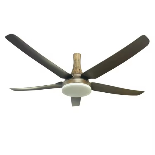 56 Inch 5-Blades DC Fan LED Light 9-Speed Remote Control Reversible Energy-Saving Ceiling Fan