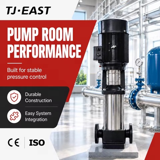 Wholesale Light Vertical Multistage Stainless Steel Water Pump Energy-Saving Compact Electric Vertical Centrifugal OEM