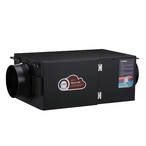 Energy Saving Ventilation HVAC System Recuperator Air Bypass HRV Heat Recovery Ventilation System
