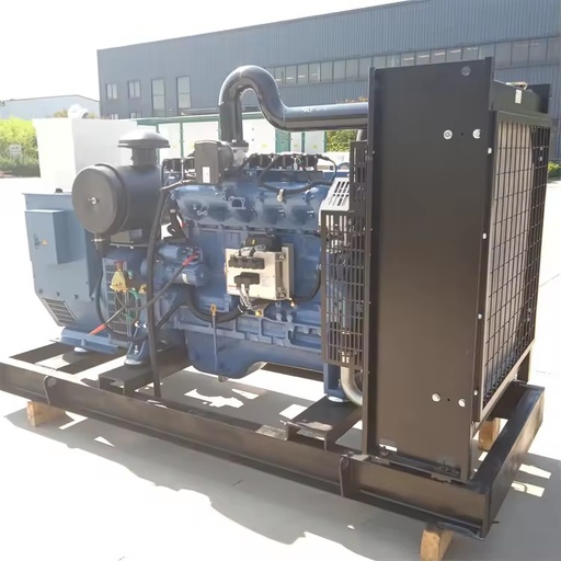 Genuine Shangchai Industrial Standby Power Supply 250kW Open Frame Gas Generator Set