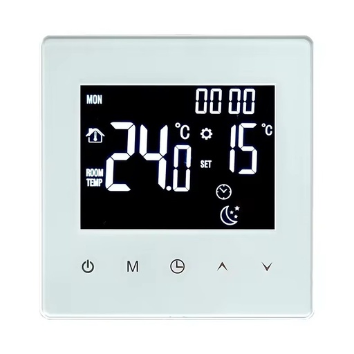Tuya WiFi Smart Touch Screen Thermostat 3A 16A 25A Dual Use Water/Gas/Electric Heating LCD Programmable Control Energy Saving