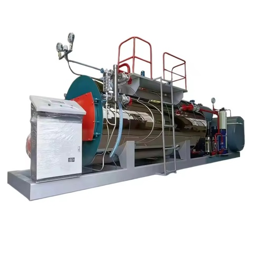 4 Ton WNS Horizontal Low Pressure Natural Gas Steam Boiler 10bar Automatic Industrial Steam Generator for Chemical Factory
