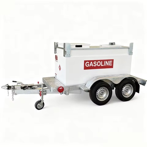 250 Gal 2000L Carbon Steel Fuel TransCube Gas Stationary Double Wall Diesel Portable