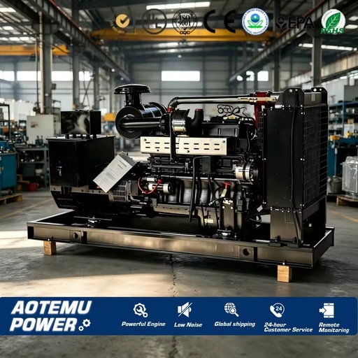 Engine Powered High Quality 100kva 80kw Silent Diesel Generator Set 50Hz Frequency 1500rpm Speed for Land Use