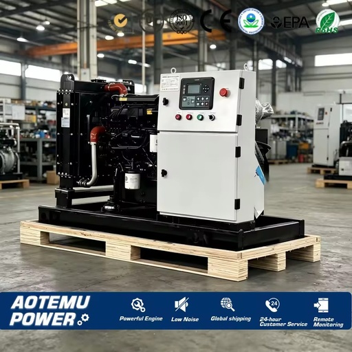Open Type Diesel Generator Set 50kW 62kVA 4 Cylinder Engine for Warehouse Logistics Backup Power Supply