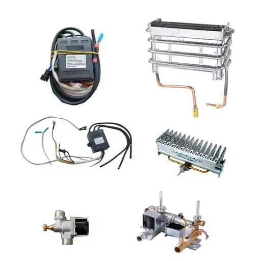 Commercial & Household Gas Water Heater Spare Parts Stainless Steel Power Source