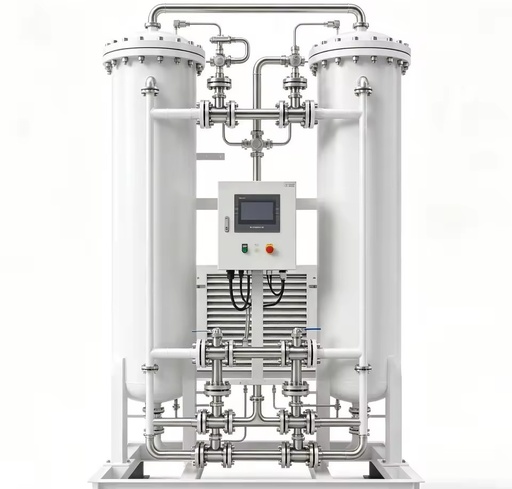 High Purity PSA Oxygen Generator PLC Control 24 Hour Working Oxygen Making Equipment For Industrial Application